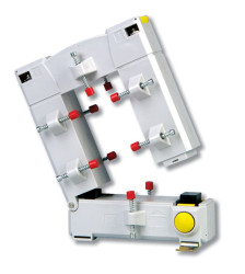 Przekładnik prądowy prąd wej 800A Socomec prad wyj 5 A otwór 55 x 85mm Rdzeń rozdzielony