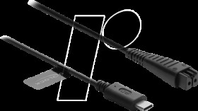 91795 USB-C charging cable 4.8 V for Panasonic electric shavers, 1.5 m