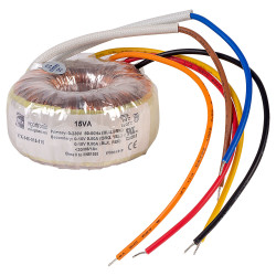 Vigortronix VTX-146-015-115 Toroidal Transformer 230V Single Primary 15VA 0-15V