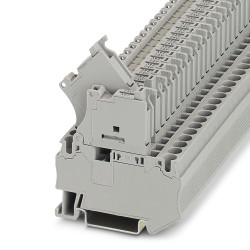 Blok terminala z bezpiecznikiem 2-żyłowe Phoenix Contact Obudowa ze sprężyną Montaż na panelu