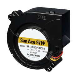 Wentylator promieniowy 24 V DC Sanyo Denki przepływ: 38.5cfm odśrodkowa