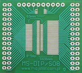 MS-DIP-SO8 43mm x 38mm PŁYTKA UNIW.