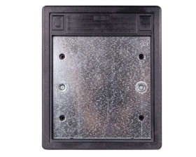 Simon Connect Puszka SF podłogowa potrójna 6xK45 + SM302/9 szary grafit SF370/14