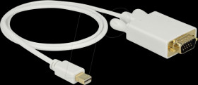 82639 Cable, Mini DP plug &gt; VGA plug, 1.0 m