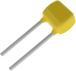 Ceramic capacitor, 33 pF, 200 V (DC), ±5 %, radial, pitch 2.54 mm, C0G, C315C330J2G5TA