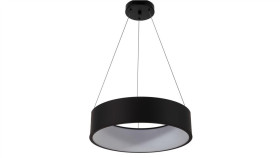 Ledowy Ring Lampa Wisząca Malaga Do Nowoczesnego Salonu Lp-622/1P Bk Light...