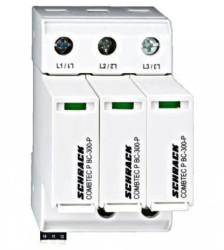 Zestaw ograniczników przepięć 4P PS4-Typ T1+T2 FS 100kA 10/350µs BET, PS4- FS 5089611