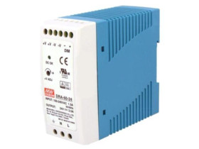 DRA-60-24 Zasilacz impulsowy, na szynę DIN, 60W, 24VDC, 2,5A, 90÷264VAC