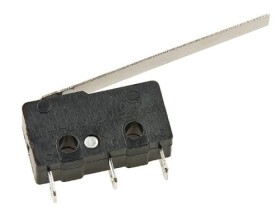 MP2010L38; Wyłącznik krańcowy, dźwignia 38mm prosta, 5A; KW12