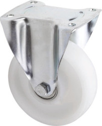 Koło samonastawne średnica kabla 160mm Płyta Tente 350kg wysokość całkowita 200mm