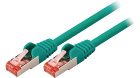 Kabel połączeniowy typu patch Cat6 długość 250mm Z zakończeniem Nedis LSZH, PVC