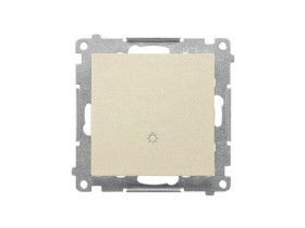 SIMON 55 Wyłącznik zwierny przycisk „światło” szybkozłącza szampański mat TS1.01/144 KONTAKT SIMON