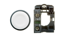 Przycisk Sterowniczy 22Mm Biały 1Z Z Samopowrotem Xb5aa11