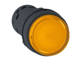 Przycisk wystający pomarańczowy samopowrotny bez oznaczenia LED 24V XB7NW35B1 SCHNEIDER ELECTRIC