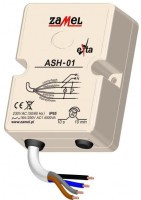 ASH01 Automat schodowy w obudowie małogabarytowej z przyłączem kablowym 230V - Zamel (od 10s do 10min)