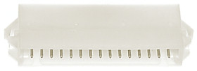 Obudowa złącza 15-pinowe -rzędowe raster: 2mm TE Connectivity Męski Montaż na panelu AMP-CT