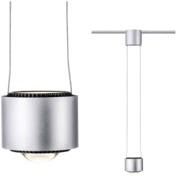 Paulmann 95520 URail High Voltage Rail Light Matt Chrome 1 pc.