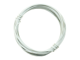 Prototyping Wire 22AWG (0.6mm) Solid Core - White [Discontinued]