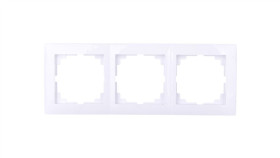Sentia Ramka Potrójna Biała 1473-00