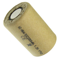 Akumulator do pakietu 4/5SCBB 2200mAh 1,2V (bez blaszek.) 22x33mm