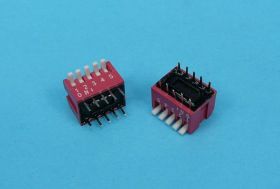 DIP SWITCH 5-PIN RED PIANO