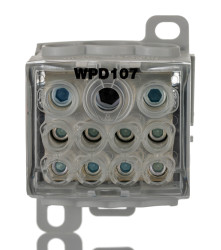 Blok rozdzielczy Weidmüller 1562220000 poziomy: 1 WPD Szary 1 kV ac/dc, 600 V Śruba IECEx/ATEX