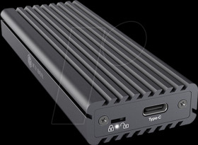 IB-1817MC-C31 External M.2 NVMe/SATA SSD enclosure with USB 3.1