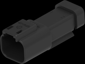 Pin housing, 2 pole, for DEUTSCH DT series, DT04-2P-E005