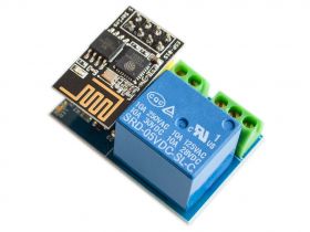 Moduł z ESP-01S ESP8266 oraz przekaźnikiem