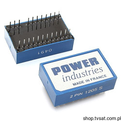 2PIN1205S DC-DC 12V to 5V 0.2A THT POWERIND