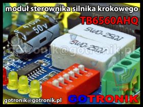 Moduł sterownika silnika krokowego TB6560AHQ