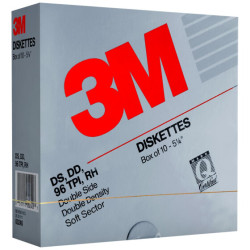 5.25" Diskettes DS DD 96 tpi "3M"
