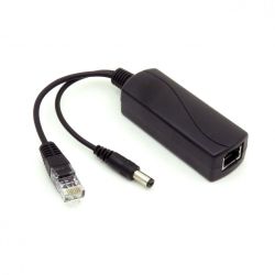 Rozdzielacz zasilania PoE 12V/1-2A ze złączem DC 5.5/2.1