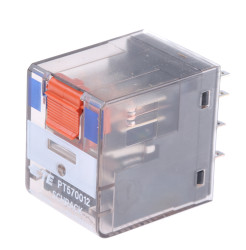 Przekaźnik mocy 12V dc 4PDT TE Connectivity, montaż PCB 192Ω Szybkie łączenie