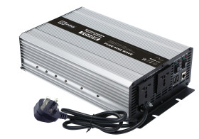 Przetwornica DC-AC 24V dc / 230V ac moc wyjściowa 2000W RS PRO 8.69A Montaż w obudowie 92