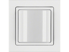 BERKER Q.3 System przywoławczy sygnalizator świetlny z ramką biały aksamit 52036099 HAGER