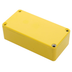 Hammond 1590G2YL Die Cast Stomp Box - Yellow 100 x 50 x 31