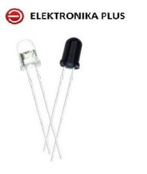 5 PAR DIODA PODCZEWIENI IR PARA NADAWCZA + ODBIORCZA 5mm