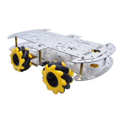 Ultrasonic Obstacle Avoidance Mecanum Wheel 4WD Smart Car Chassis Kit
