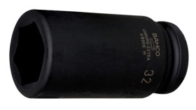 Głęboka nasadka udarowa, rozmiar: 1-3/16cal, rozmiar: 1 cala, dł. 108 mm