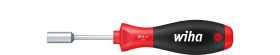 Wiha Wkrętak SoftFinish klucz nasadowy sześciokątny z krótkim trzonem okrągłym 6 mm x 65 mm 343060 01077