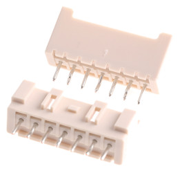 Wtyk PCB 7-pinowe raster: 2.5mm -rzędowe JST Przewlekany 3.0A 250.0 V.