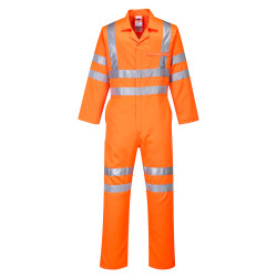 Coverall Hi-Viz Orange Poly-cotton GO-RT