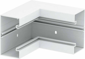 Narożnik wewnętrzny bezhalogenowy, RAL9010 OBO Bettermann, 6114260, czysty biały, (S x G) 130 mm x 70 mm