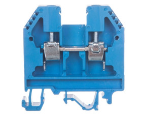 Złączka szynowa gwintowa 6mm2 niebieska VS 6 PA N 003901069