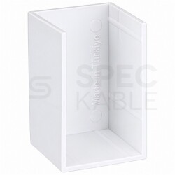 Narożnik zewnętrzny BKK 16x16mm biały NEKU