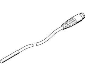 Czujnik zbliżeniowy Indukcyjny 1 mm Festo 10 → 30 V Gwintowany