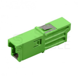 Adapter światłowodowy FO SM simplex E2000/APC-E2000/APC zielony bez flanszy PFOT