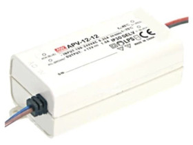 APV-12-24 Zasilacz impulsowy, LED, 12W, 24VDC, 0,5A, 90÷264VAC, 127÷370VDC