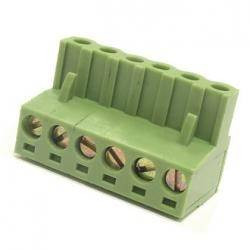 Listwa zaciskowa;5,08mm;tory:6 wtyk 12A 250V